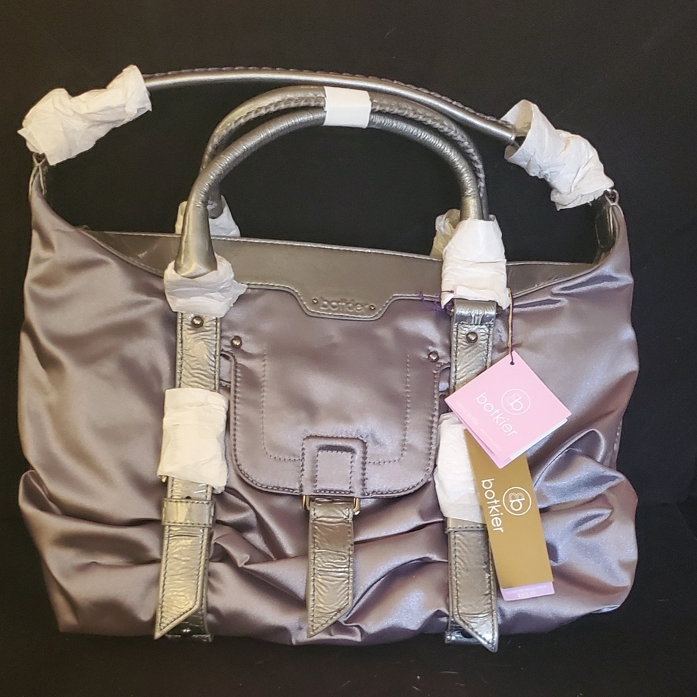 Botkier Sasha Mini Duffle Bag - Silver Nee